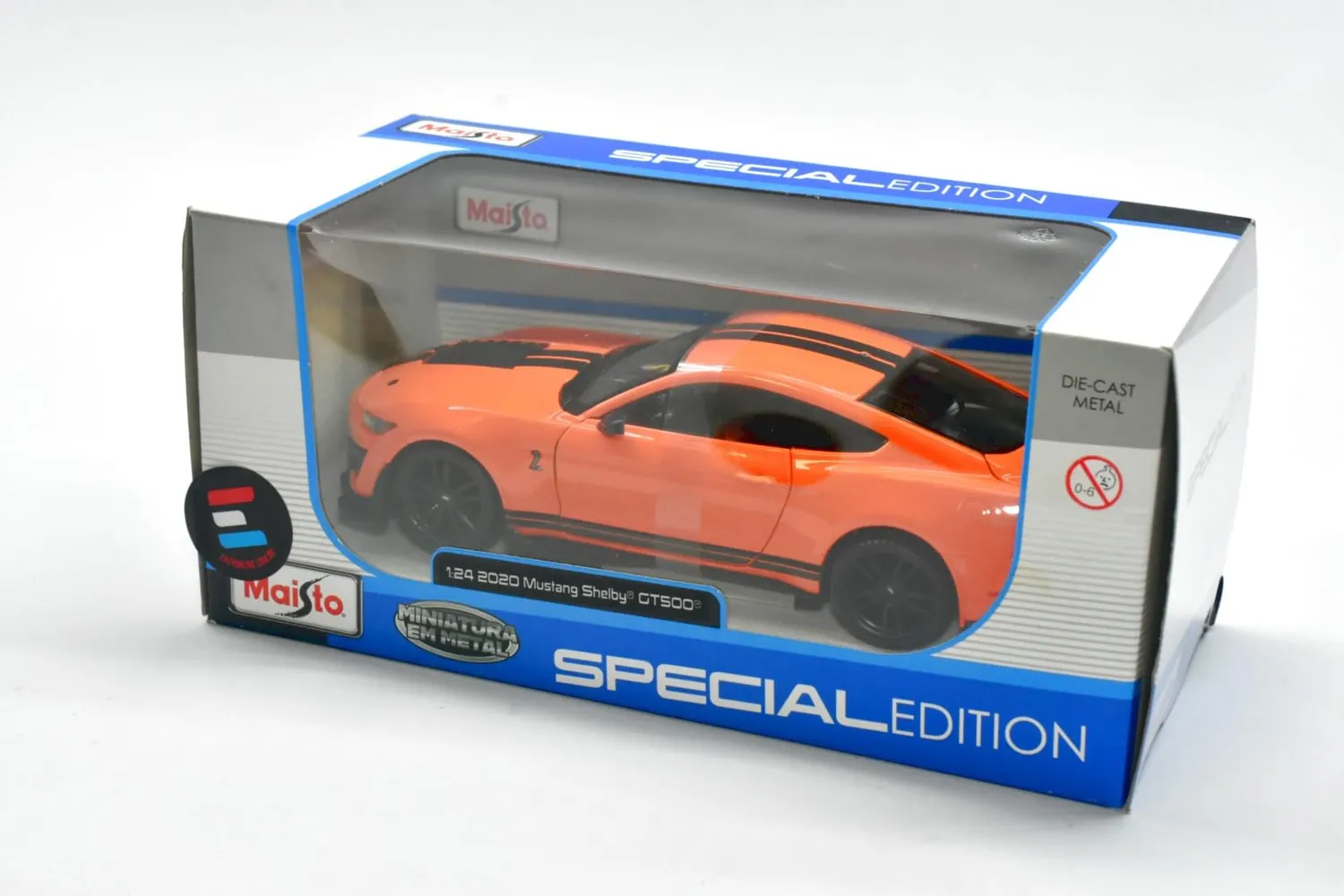 Maisto Shelby GT500 2020 voiture miniature verte 1:24