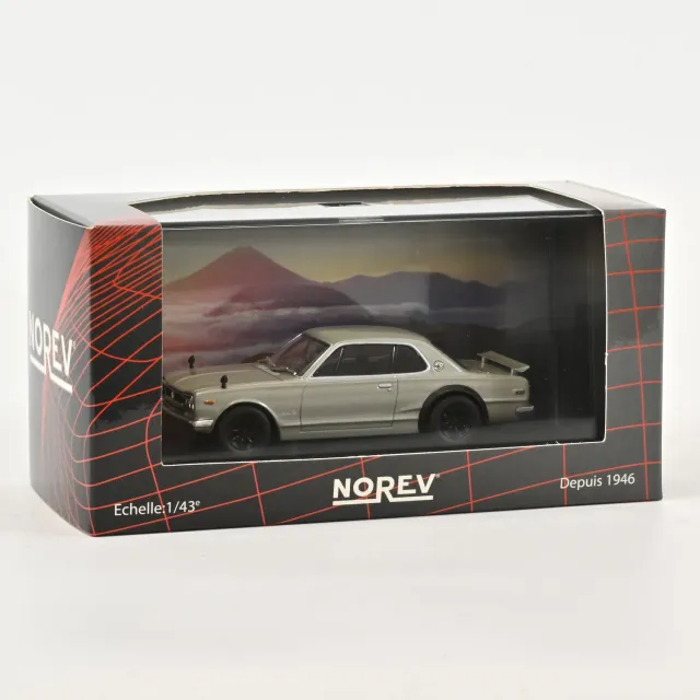 Norev Nissan Skyline Argent miniature 1/43 berline