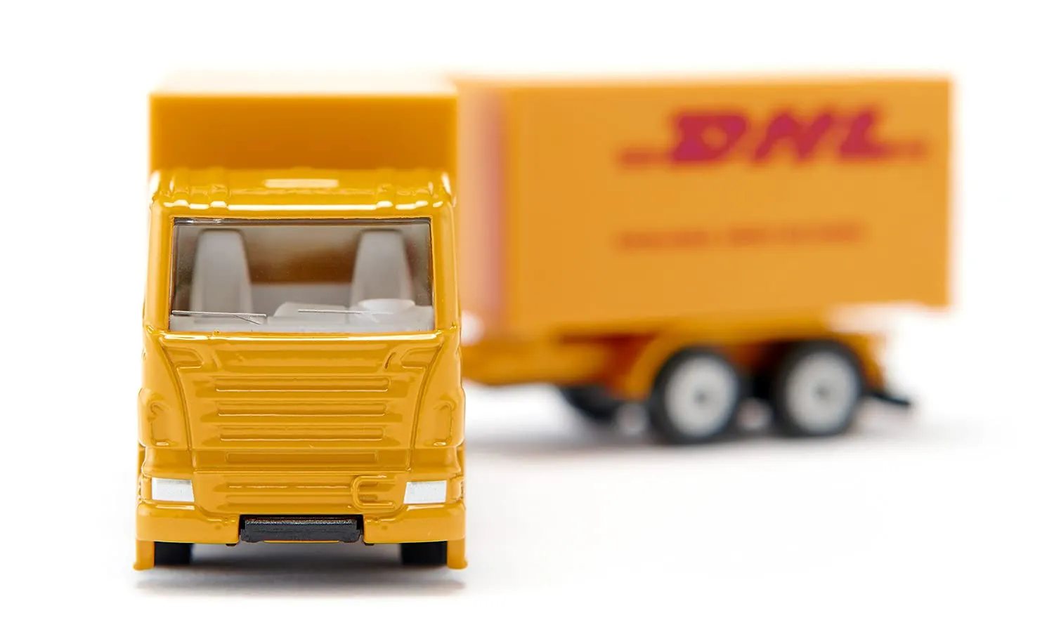 SIKU Super 1694 camion DHL remorque jaune métal
