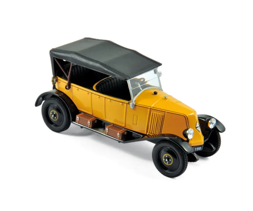 Norev Renault Type NN Torpédo 1927 miniature 1/43 jaune