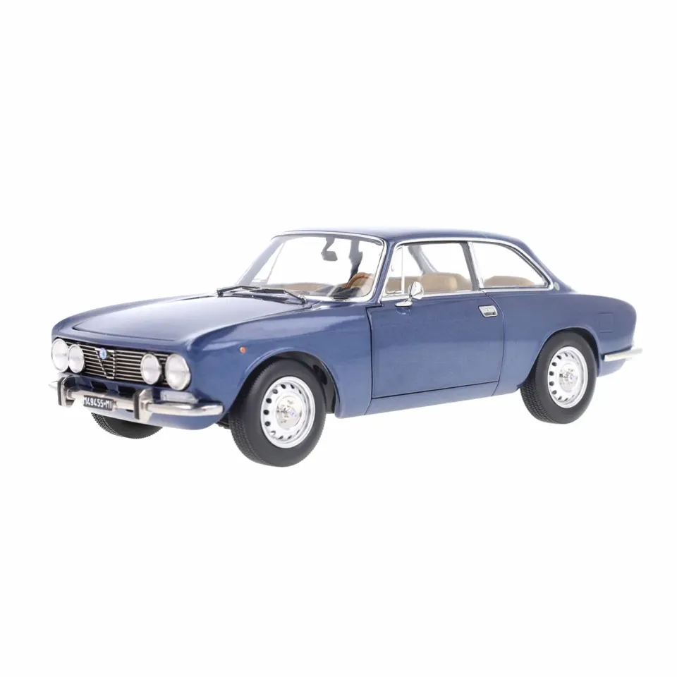 Norev Alfa Romeo 2000 GTV 1973 miniature 1/18 bleu métal