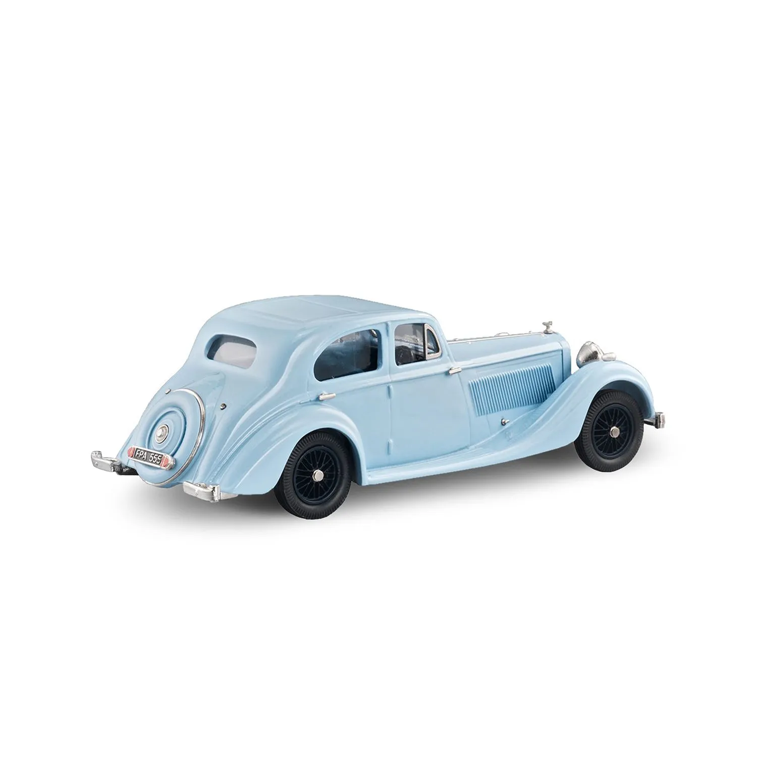 Brooklin Lansdowne Bentley Barker Saloon 1936 voiture miniature bleue 1/43