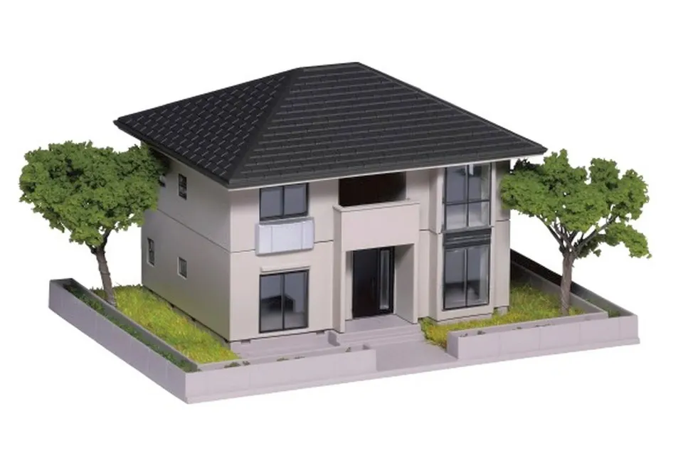 MINIS Jefferson Street maison miniature marron