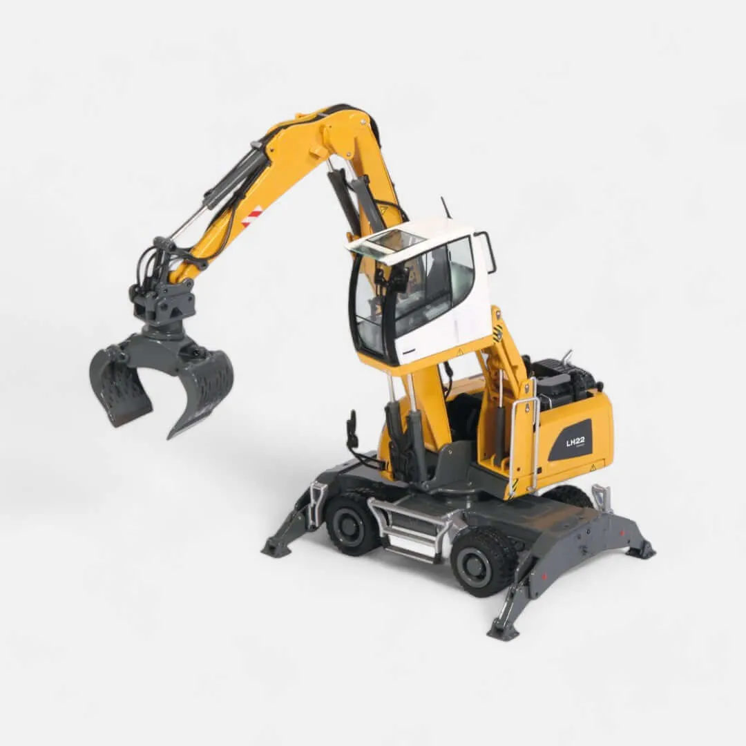 NZG Liebherr LH22 pelle manutention miniature 1:50