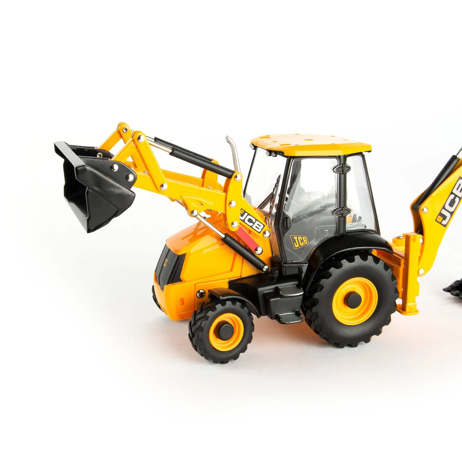 Britains JCB 3CX tractopelle miniature 1:32 jaune