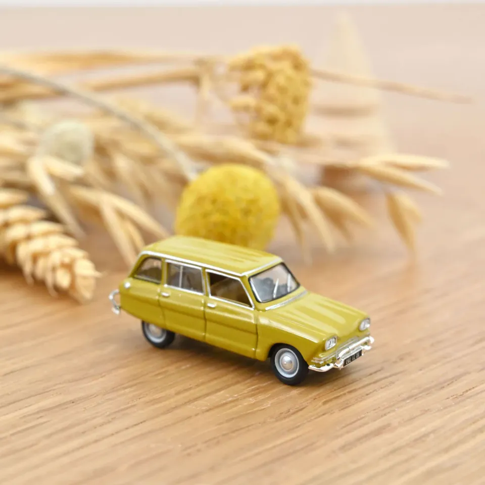 Norev Citroën Ami 6 Break 1969 voiture miniature 1/87 jaune
