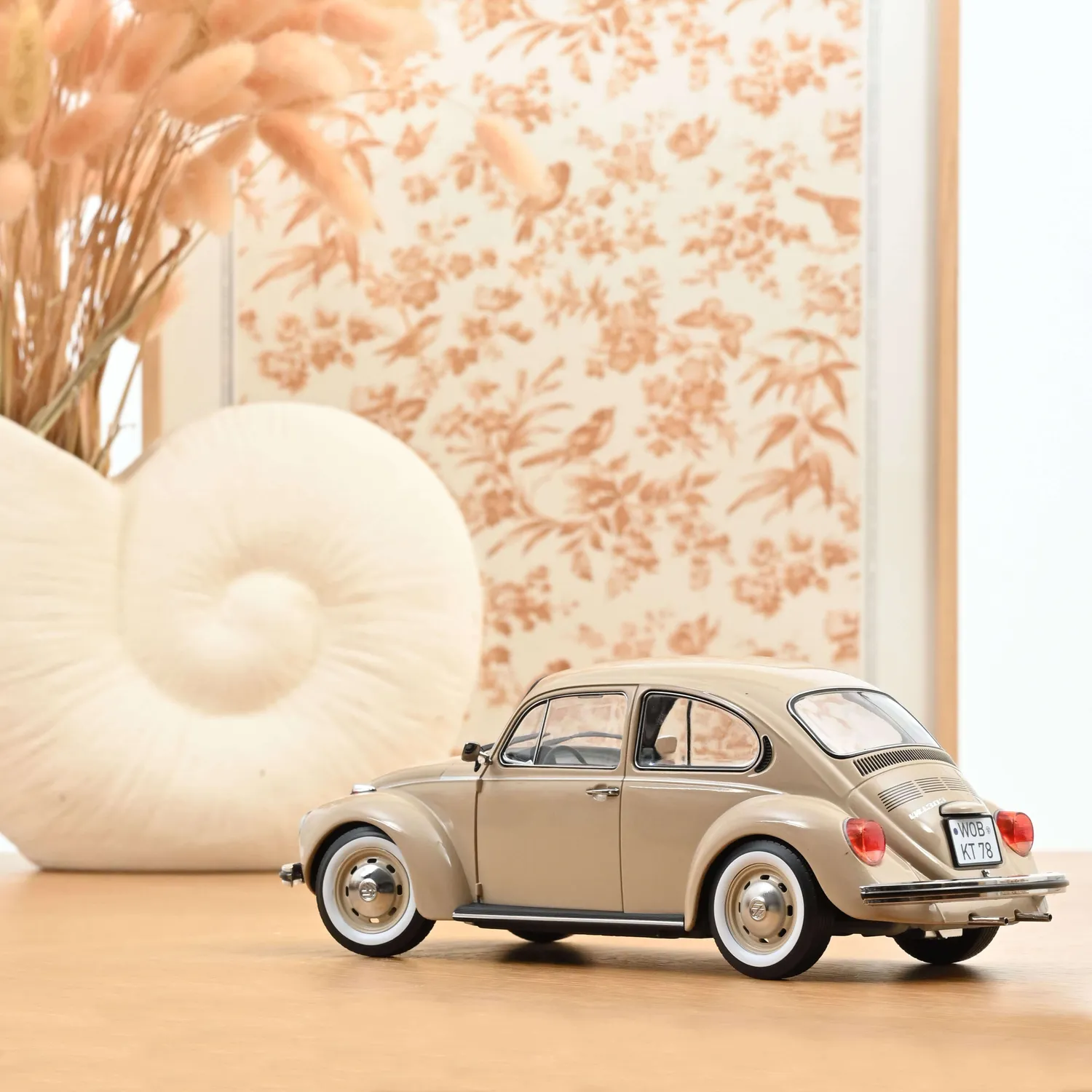 Norev VW 1303 Coccinelle 1973 miniature 1/18 beige