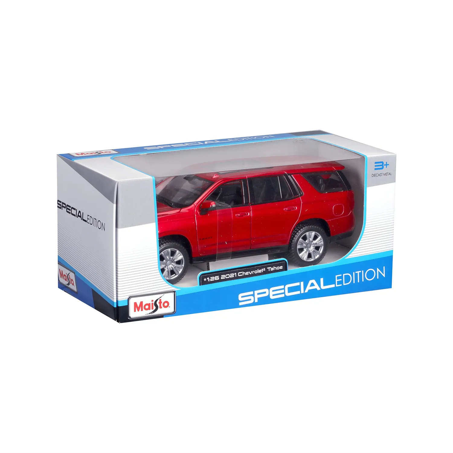 Maisto M31533 Chevy Tahoe voiture miniature rouge 1:24