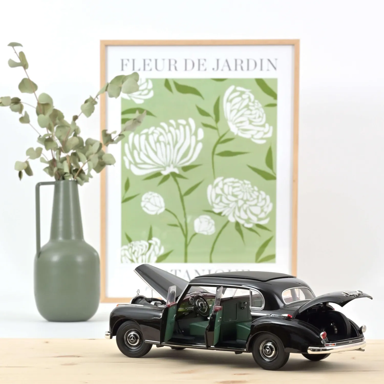 Norev Mercedes-Benz 300 1955 voiture miniature 1/18 adenauer