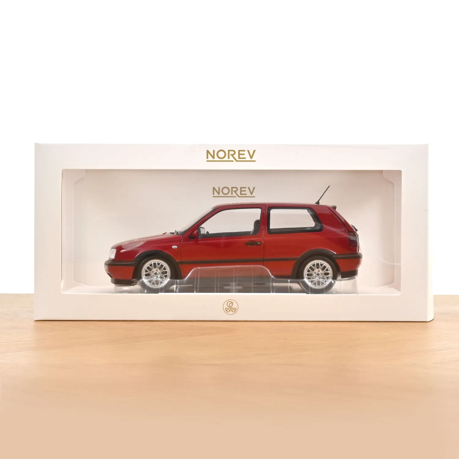 Norev VW Golf GTI 1996 Rouge Flash miniature 1/18 youngtimer