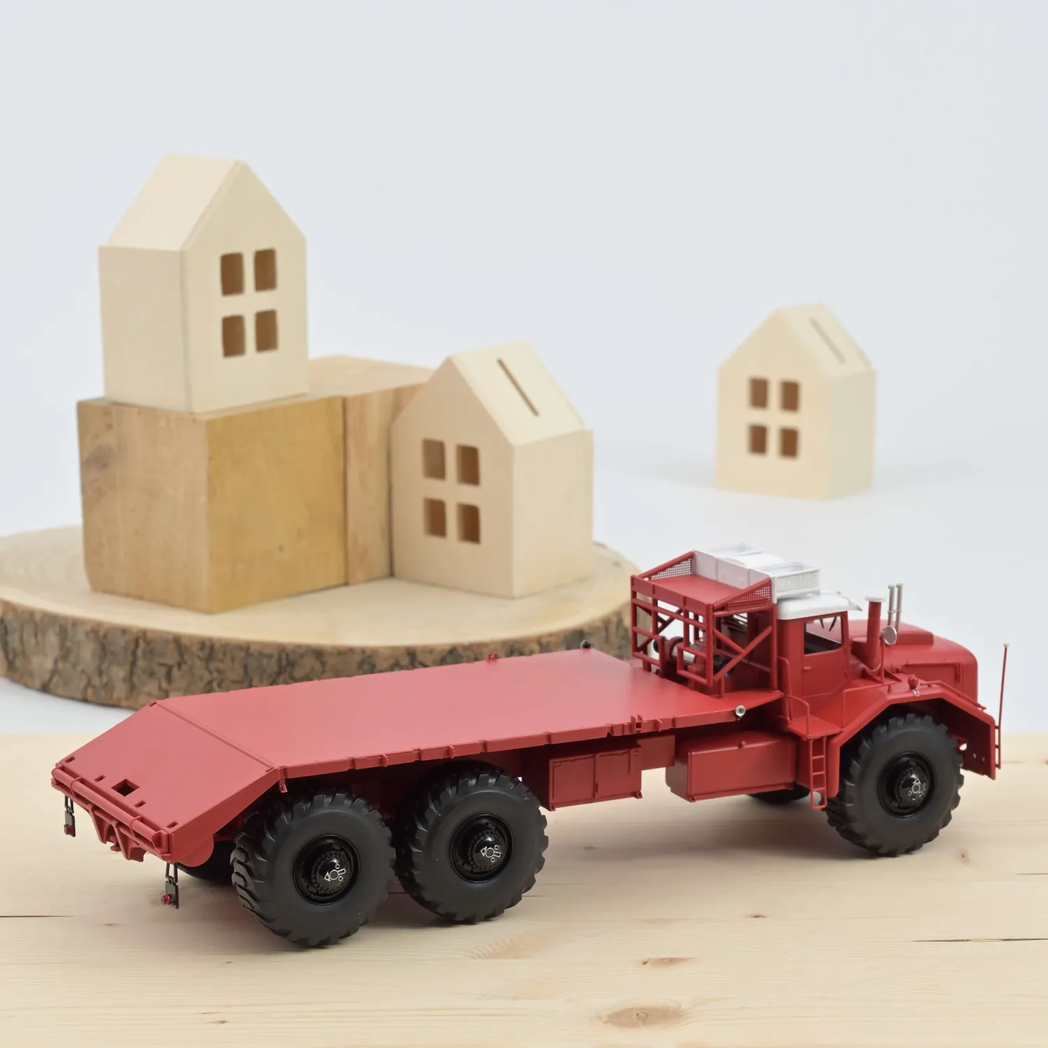 Norev Berliet T100 n°1 1960 miniature 1/43 rouge