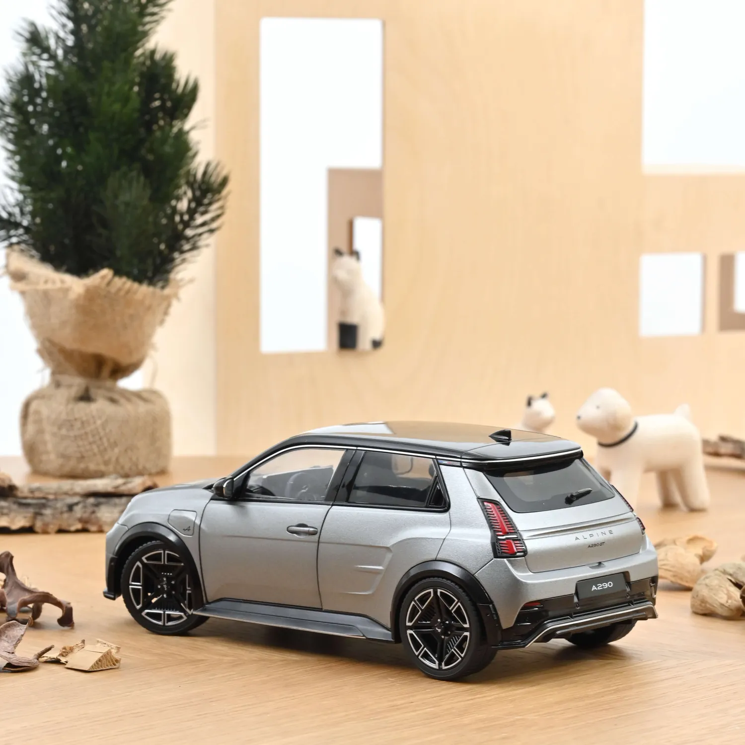 Norev Alpine A290 GT 2025 voiture miniature 1/18 gris tornade mat