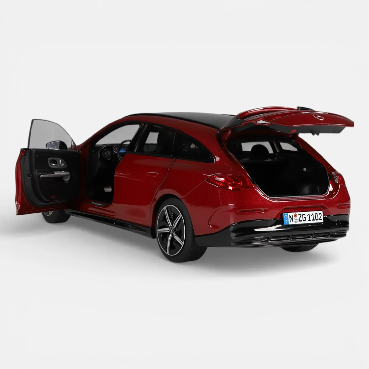 NZG Mercedes CLA Shooting Brake miniature 1:18 blanc