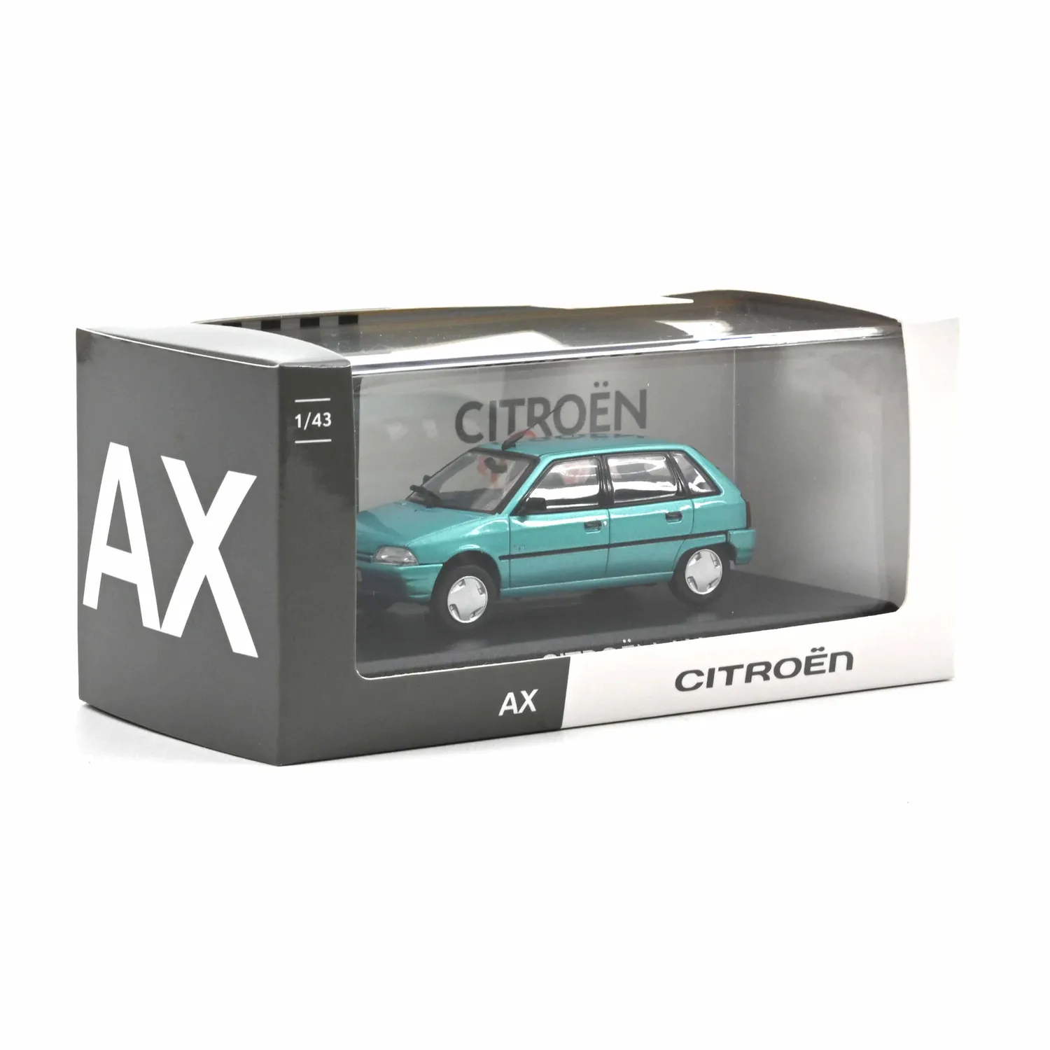 Norev Citroën AX 5 portes miniature 1/43 vert Polynésie