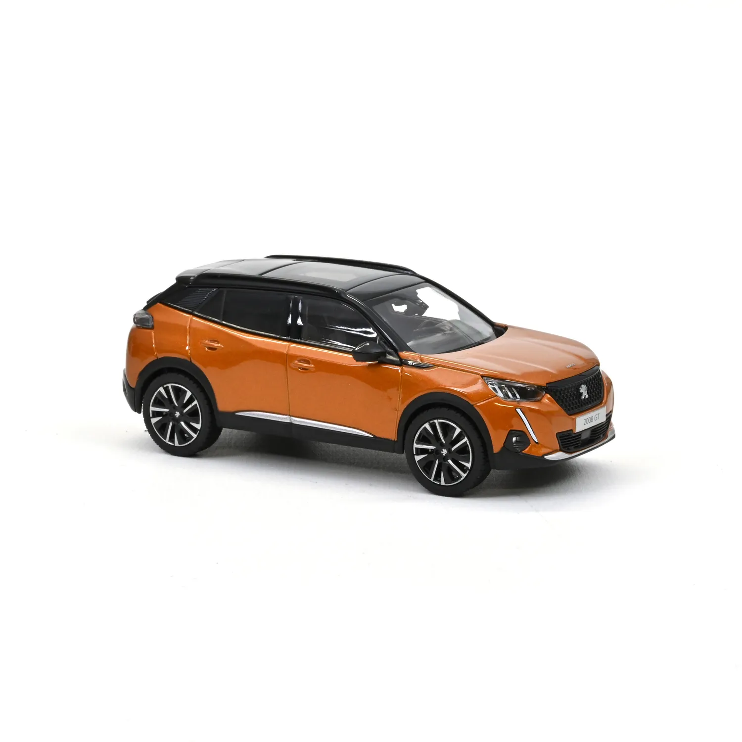 Norev Peugeot 2008 GT 2019 miniature 1/43 Orange Fusion
