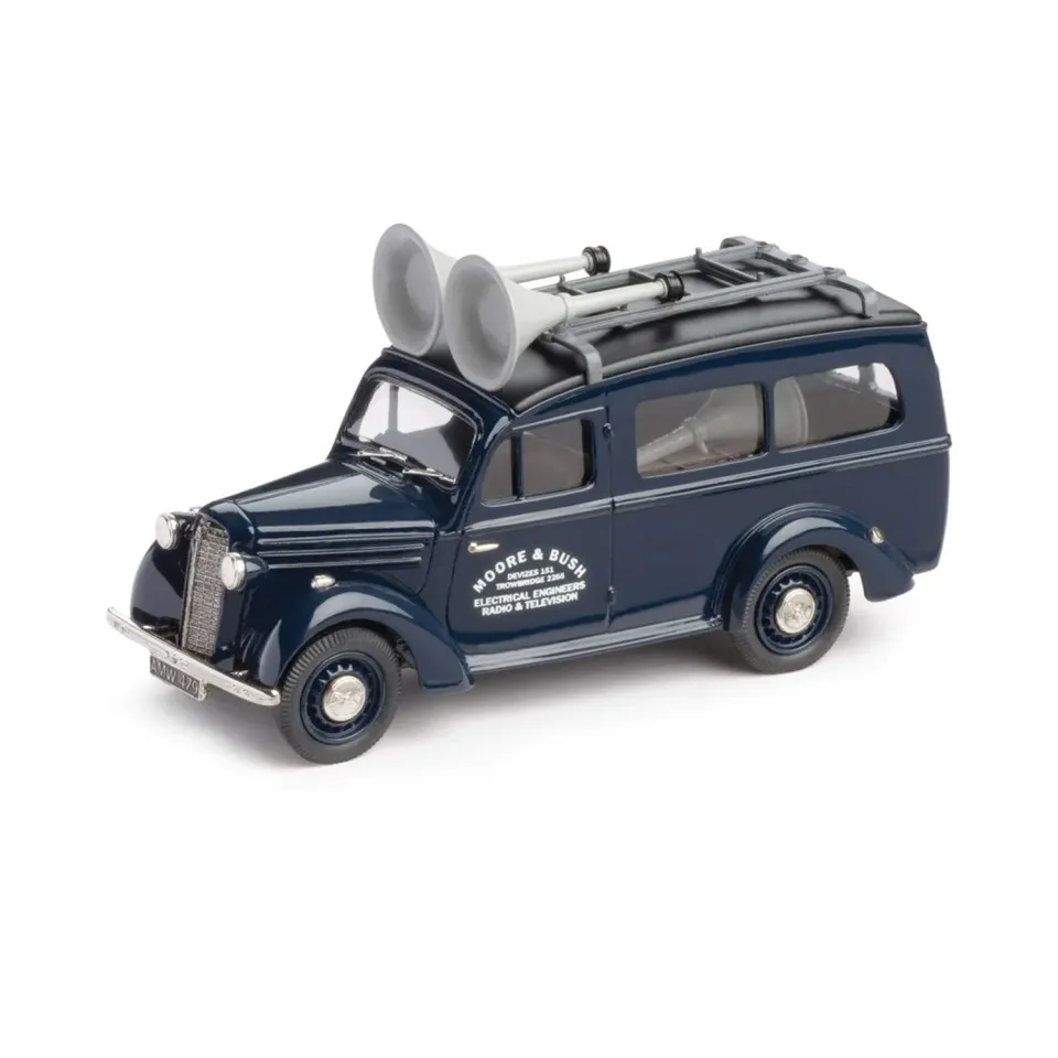 Brooklin Lansdowne 1947 Bedford Utilicon miniature van bleu