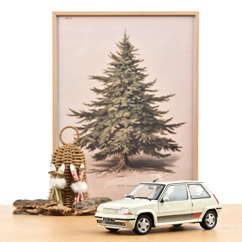 Norev Renault Supercinq GT Turbo miniature 1/18 blanc