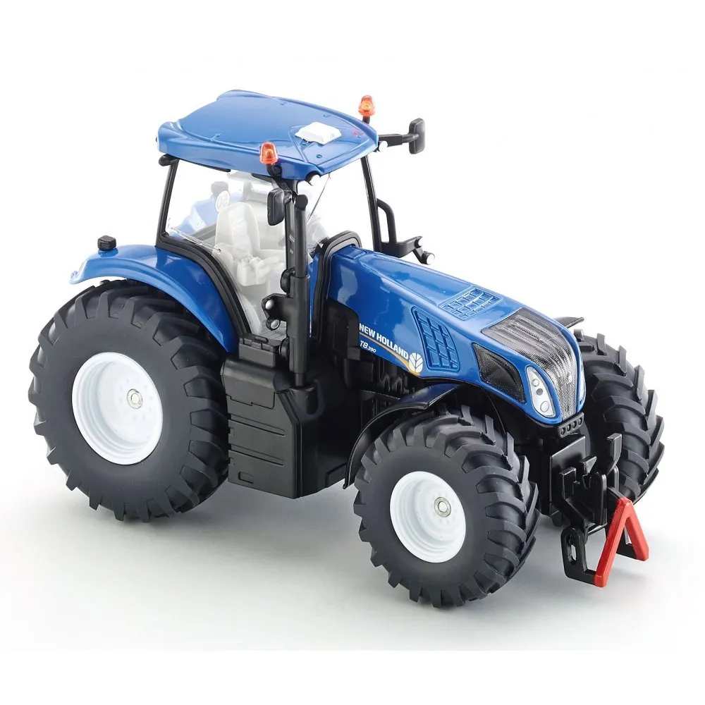 Siku 1947 New Holland T tracteur + remorque 1:50 bleu