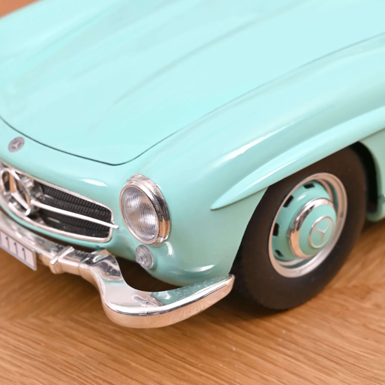 Norev Mercedes 300 SL 1956 miniature turquoise 1/12 200pcs