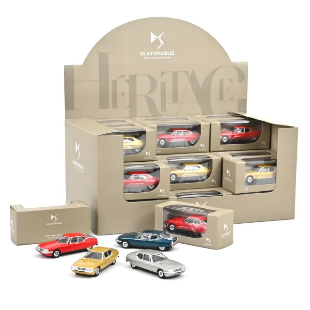 Norev Citroën SM 1970 miniature 1/58 display 36 pièces
