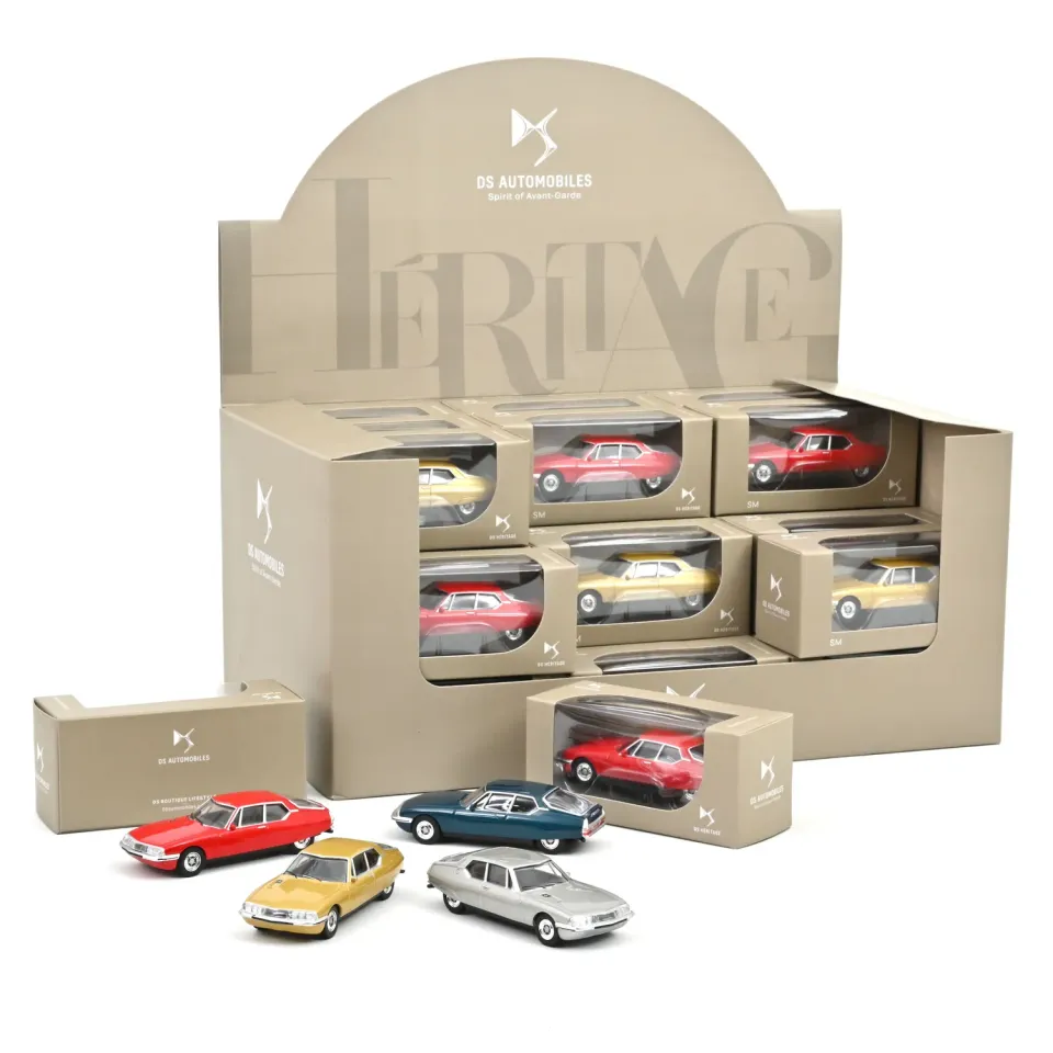 Norev Citroën SM 1970 miniature 1/58 display 36 pièces
