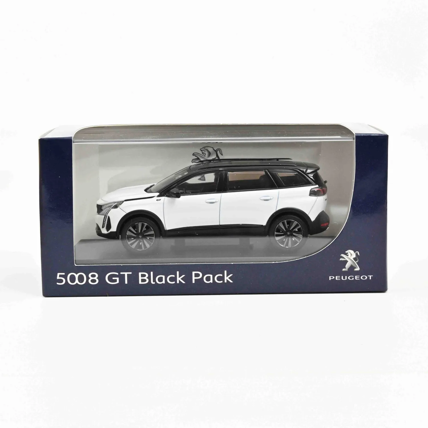 Norev Peugeot 5008 GT Black Pack 2020 miniature 1/43 blanc nacré