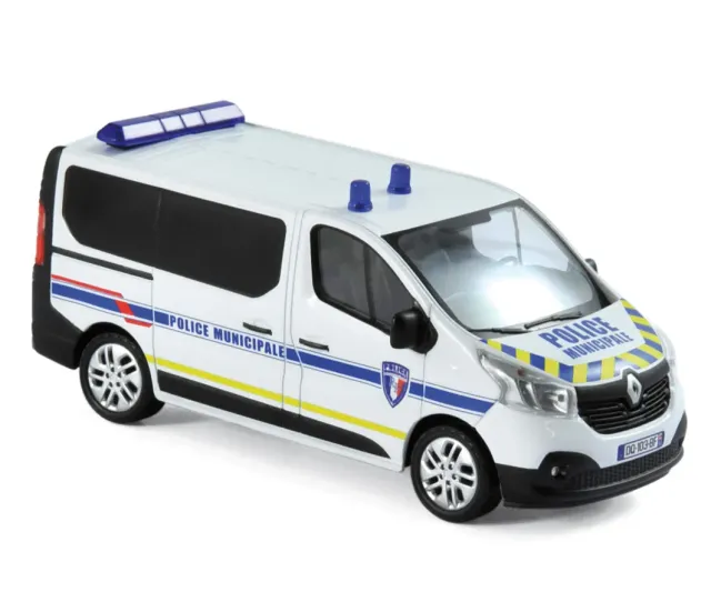 Norev Renault Trafic 2014 miniature 1/43 Police Municipale