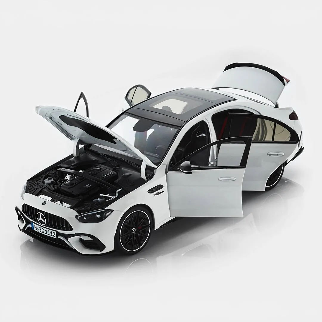 NZG Mercedes-AMG C 63 S miniature 1/18 blanc opalithe