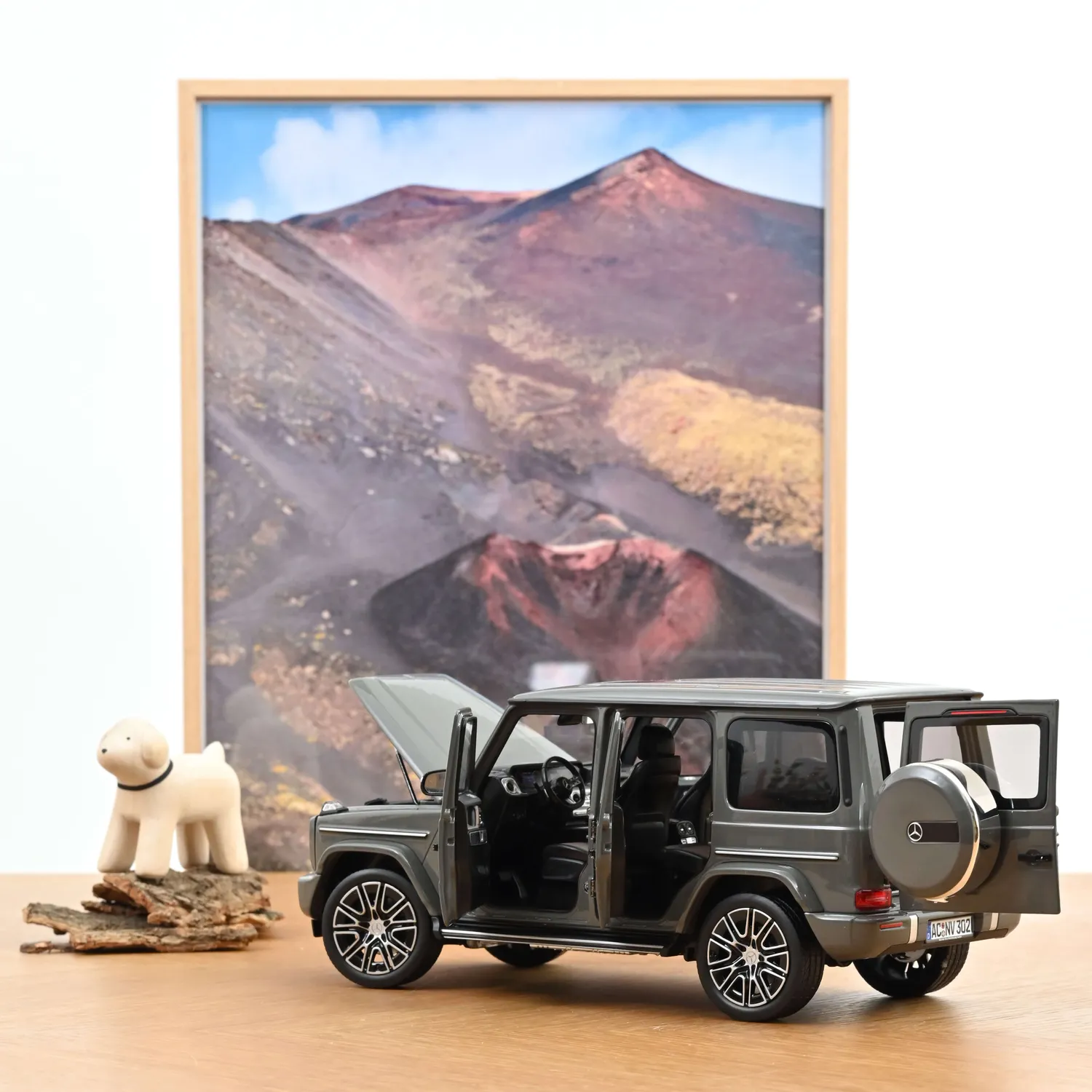 Norev Mercedes Classe G 2024 miniature 1/18 gris classic