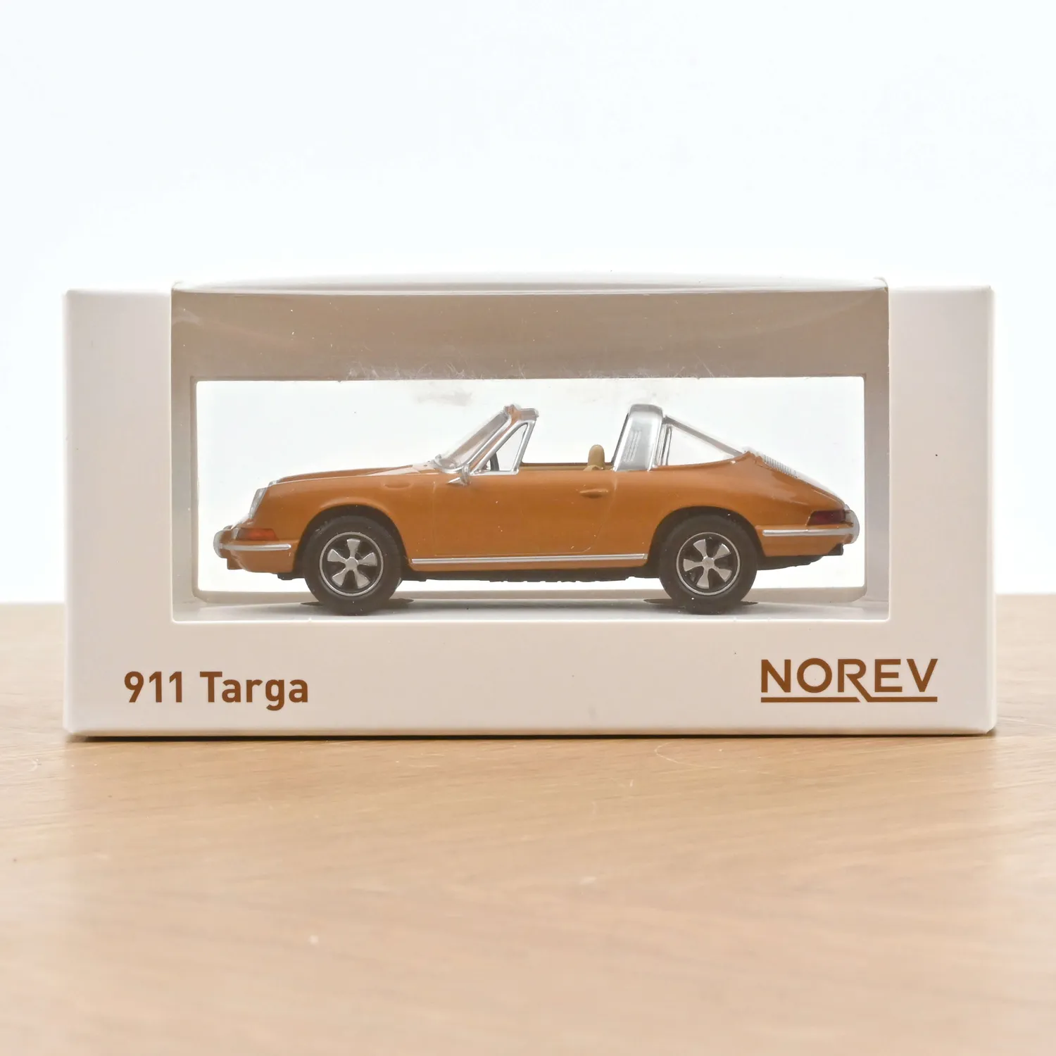 Norev Jet-car Porsche 911 Targa 1969 miniature 1/43 brun