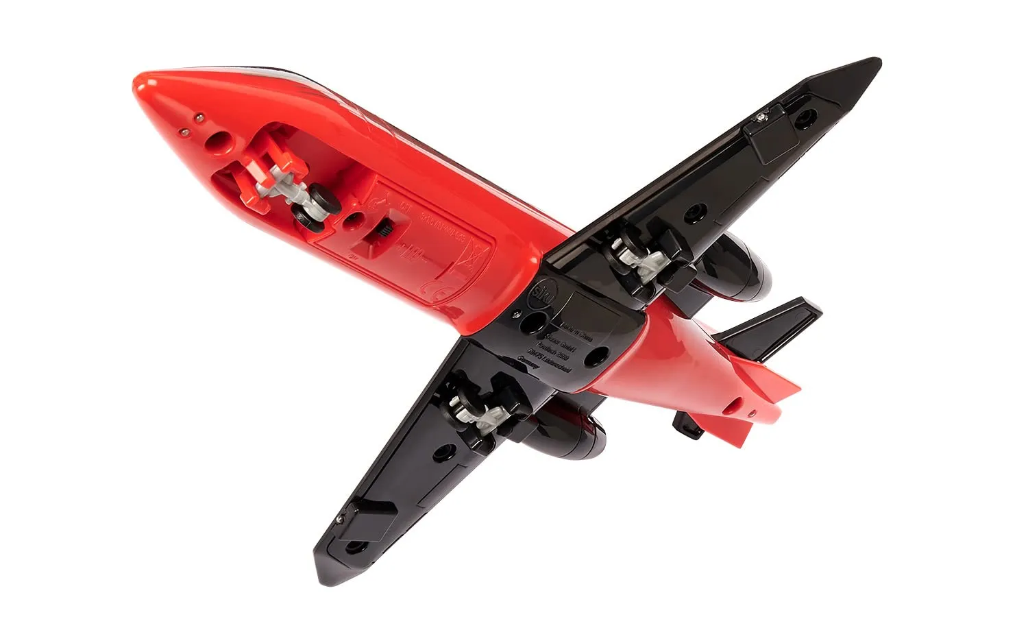 SIKU Super 2526 jet privé avion miniature rouge LED train rentrant