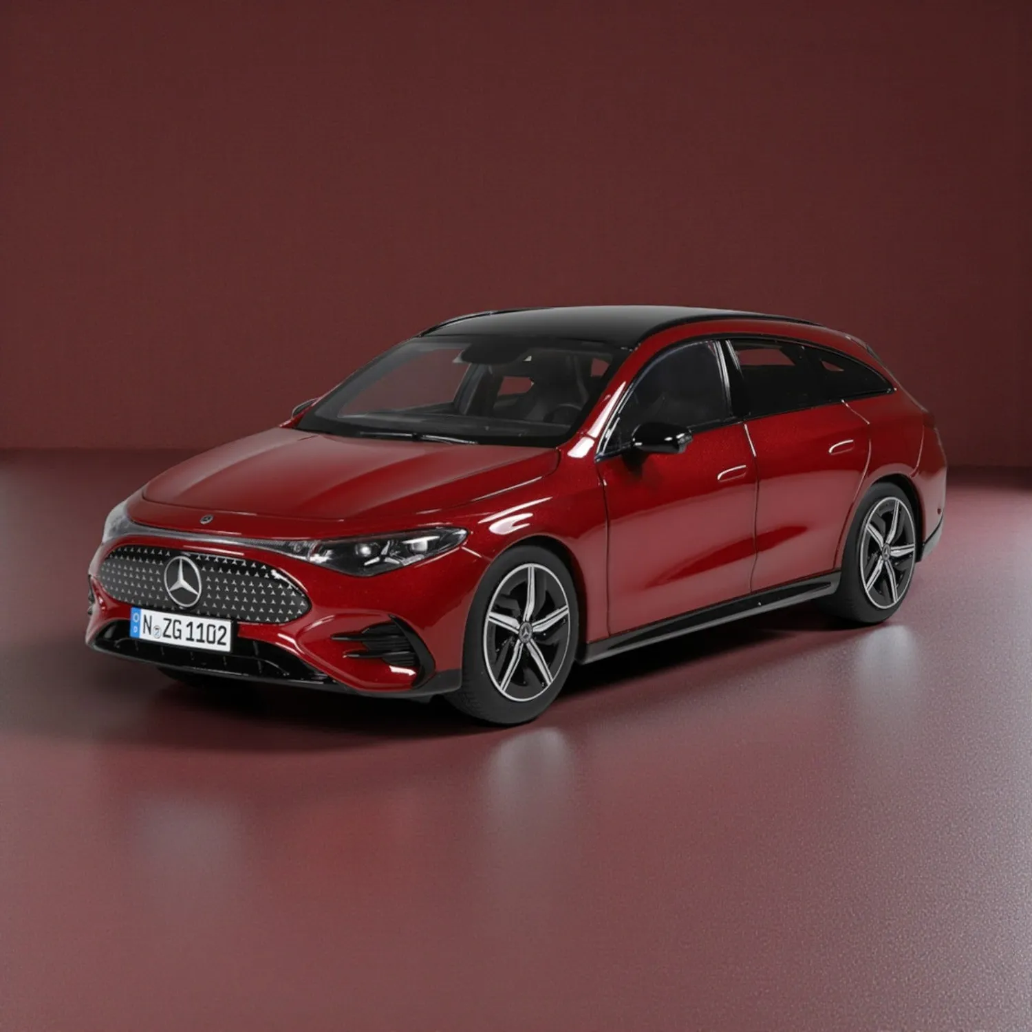 NZG Mercedes CLA Shooting Brake miniature 1:18 blanc