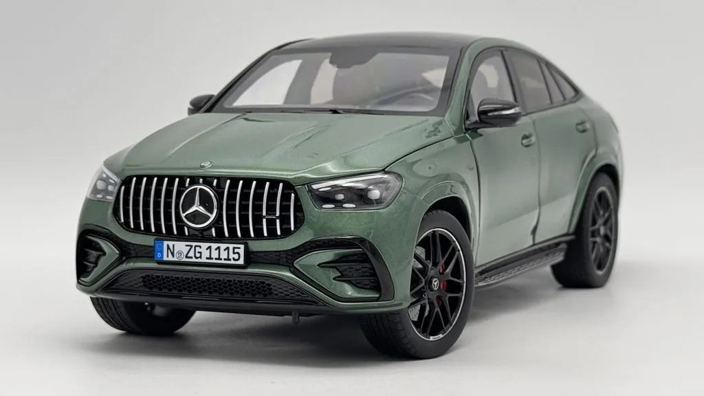 NZG Mercedes-AMG GLE 53e Coupé voiture miniature 1:18 vert
