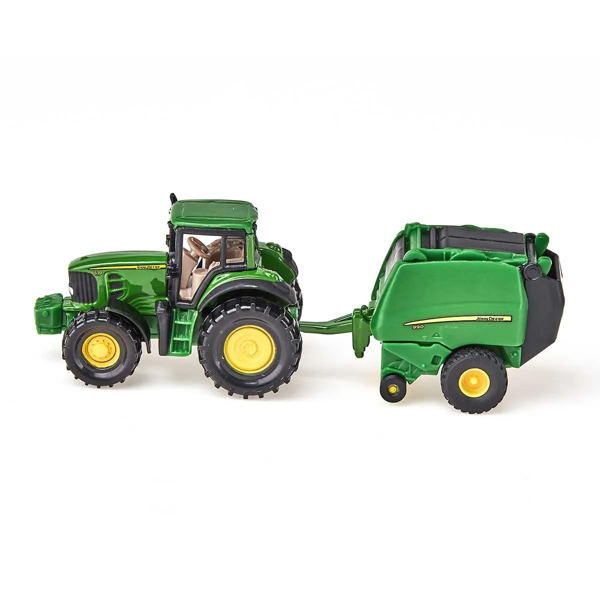 SIKU Farmer 1650 tracteur avec remorque miniature John Deere hayon