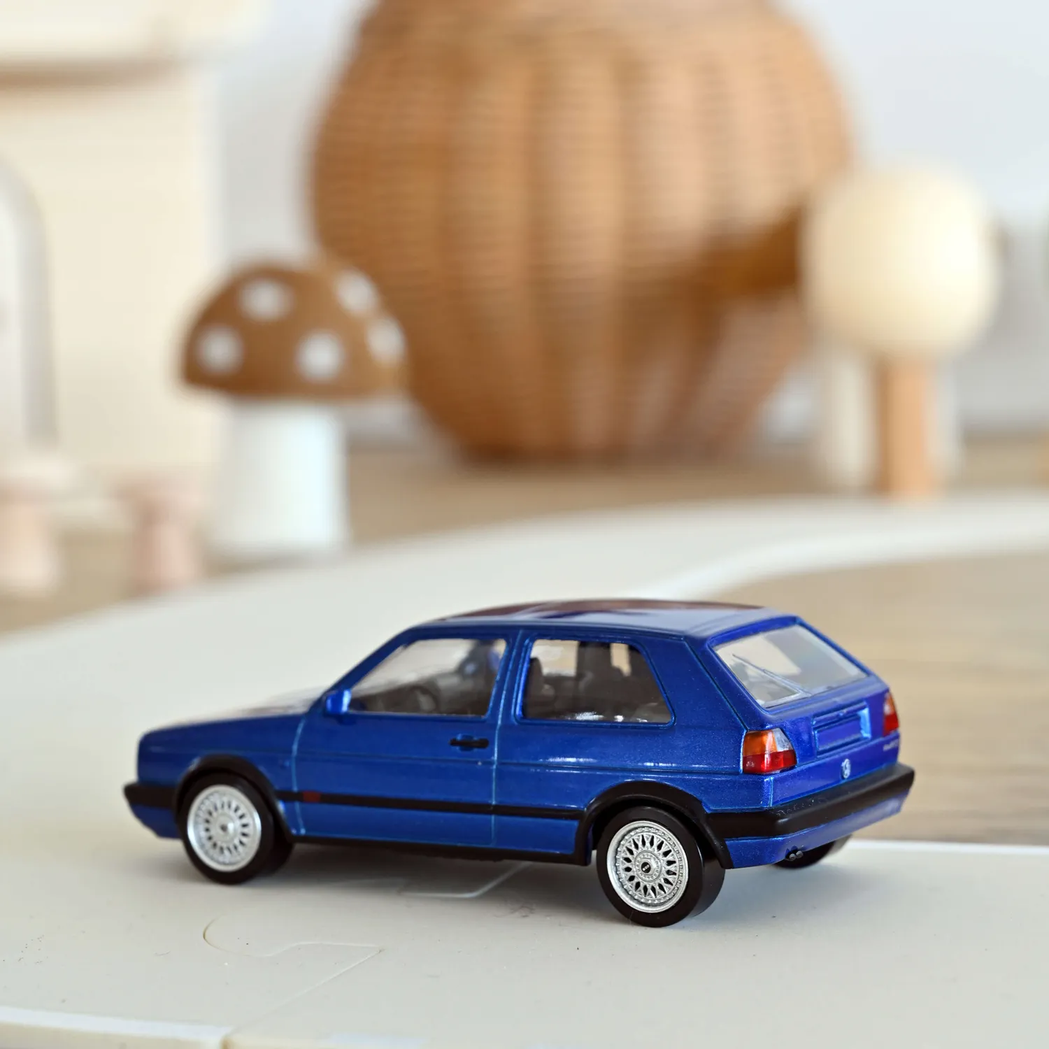 Norev Jet-car VW Golf GTI G60 1990 miniature 1/43 bleu