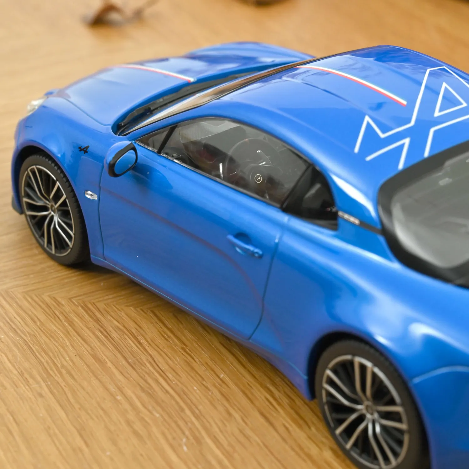 Norev Alpine A110 S Kit Aéro 2023 miniature 1/18 bleu
