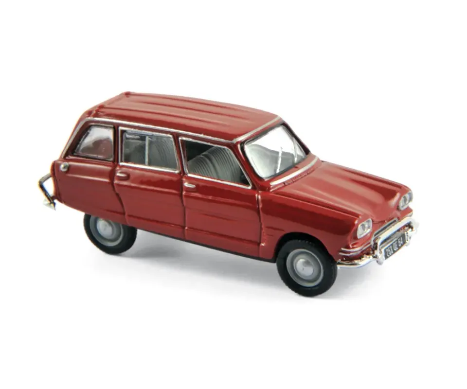 Norev Citroën Ami 6 Break 1968 miniature 1/87 rouge