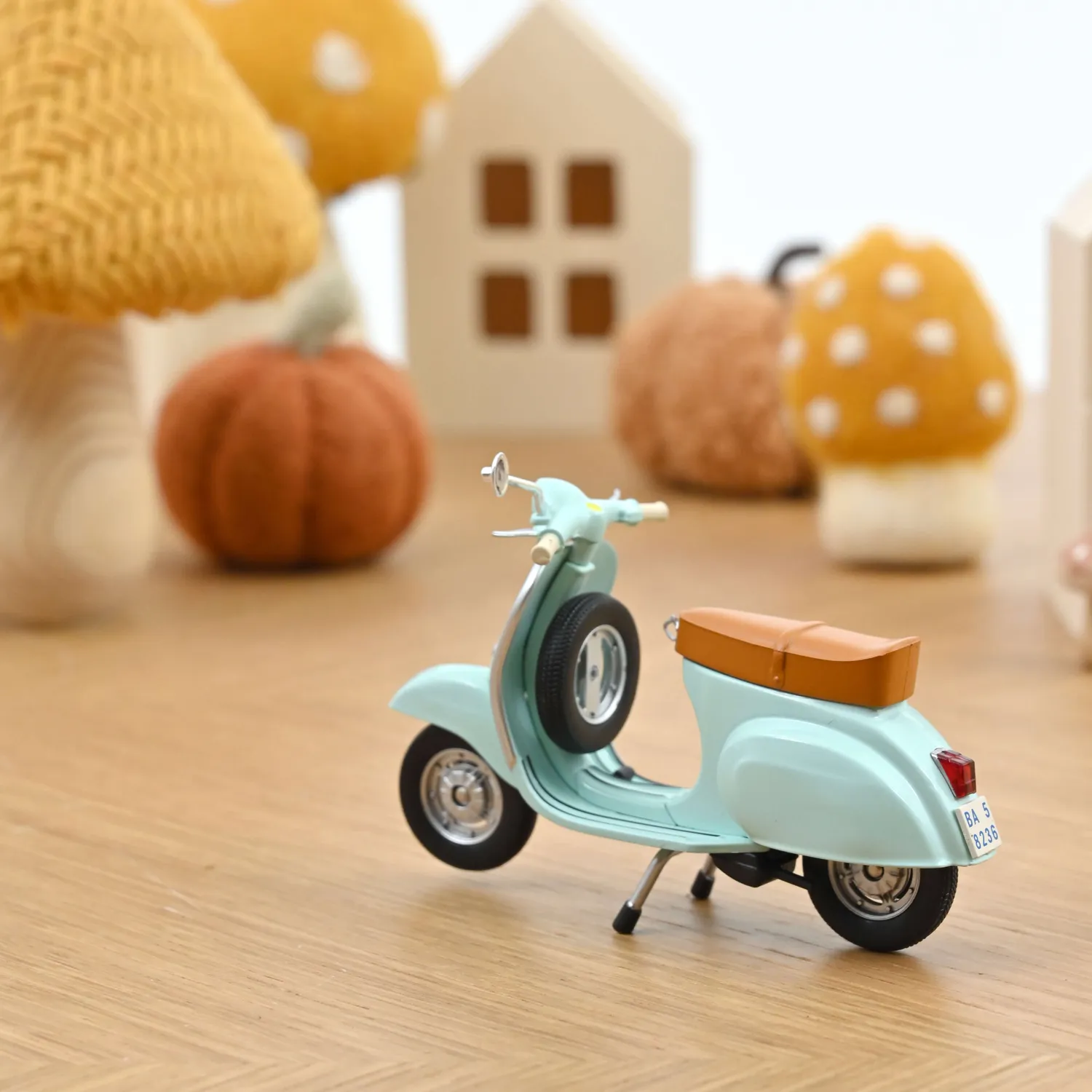 Norev Vespa 50 N 1969 scooter miniature 1/18 bleu