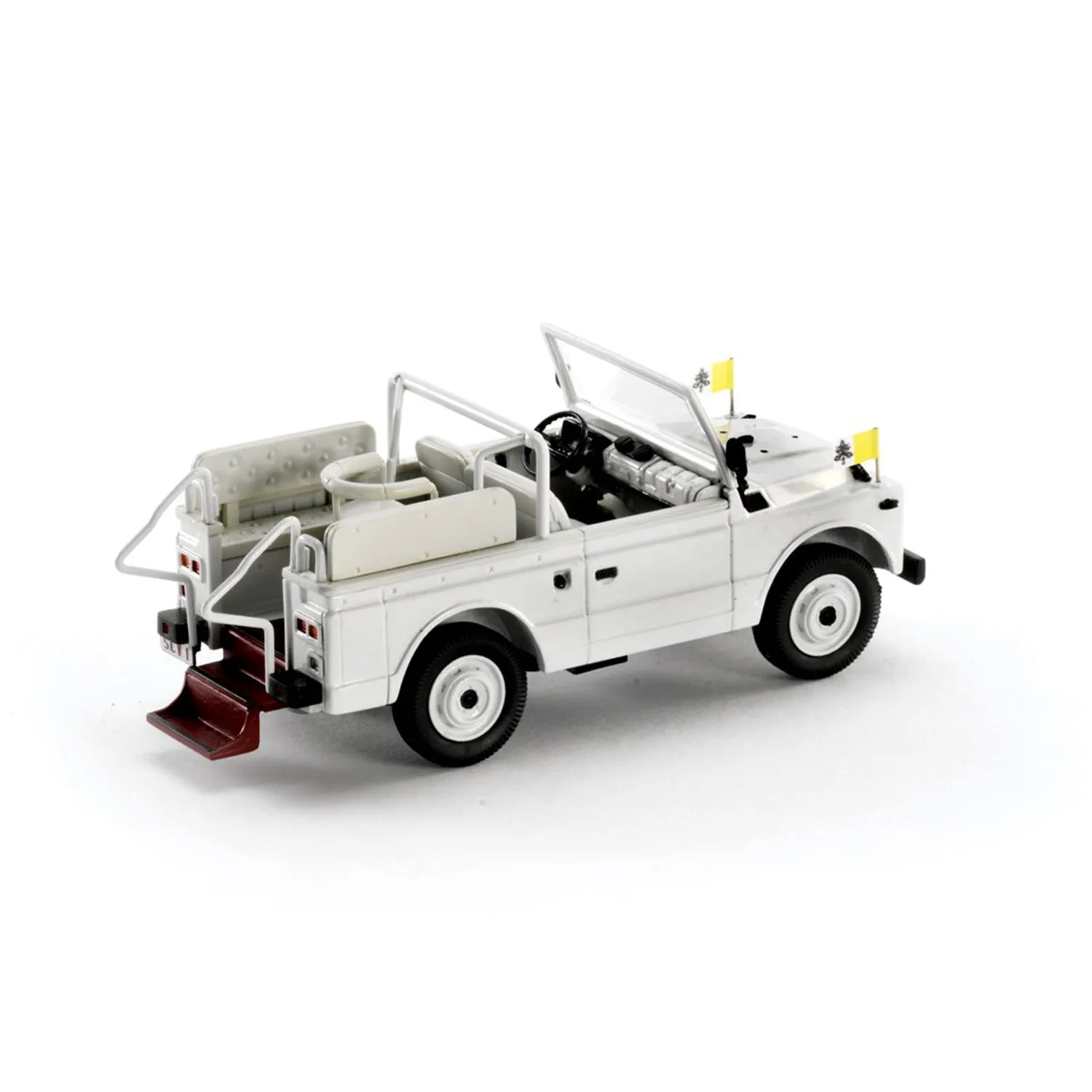 Brooklin Vatican Fiat 1107 Campagnola 1980 miniature blanche