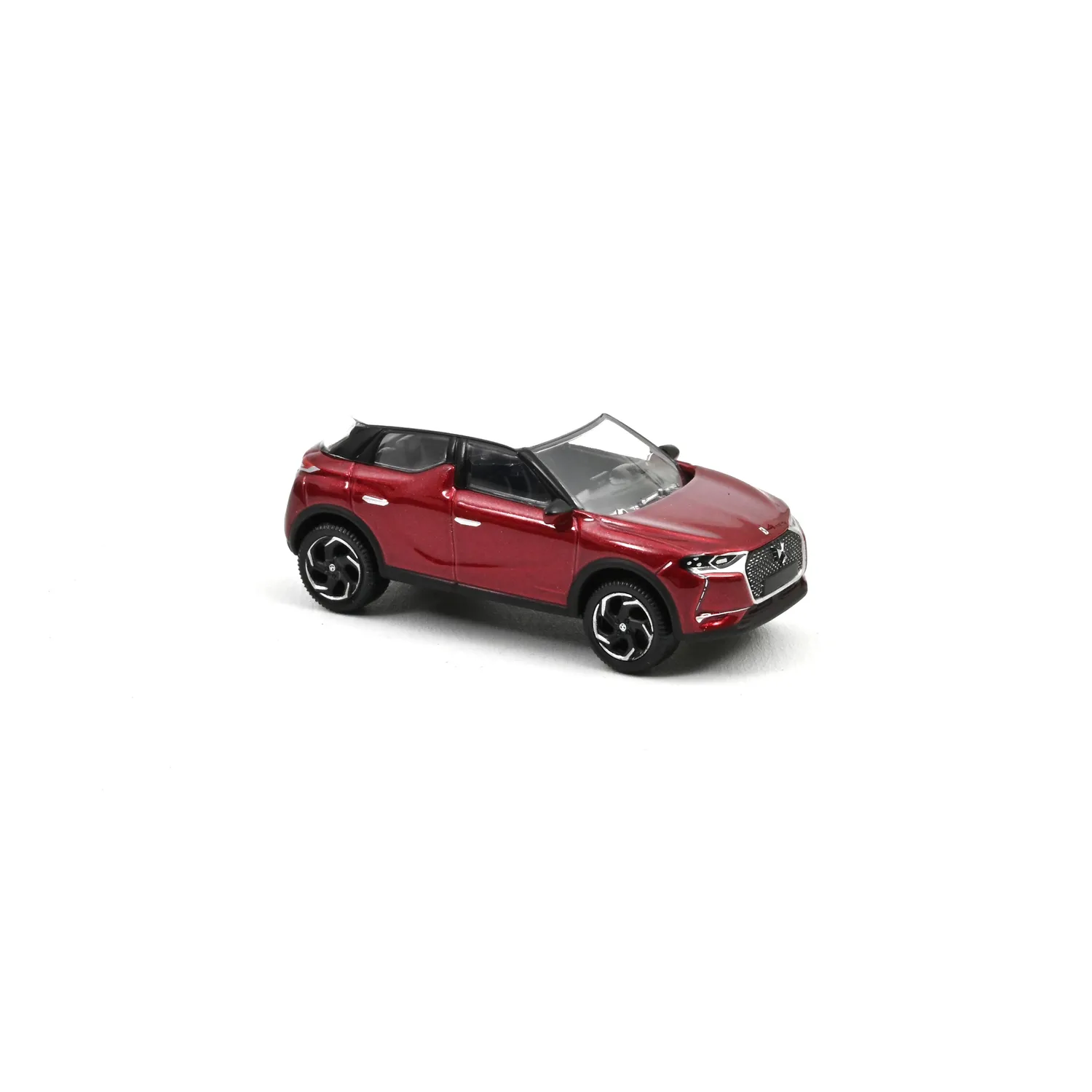 Norev DS 3 Crossback Rouge voiture miniature 1/64 métal