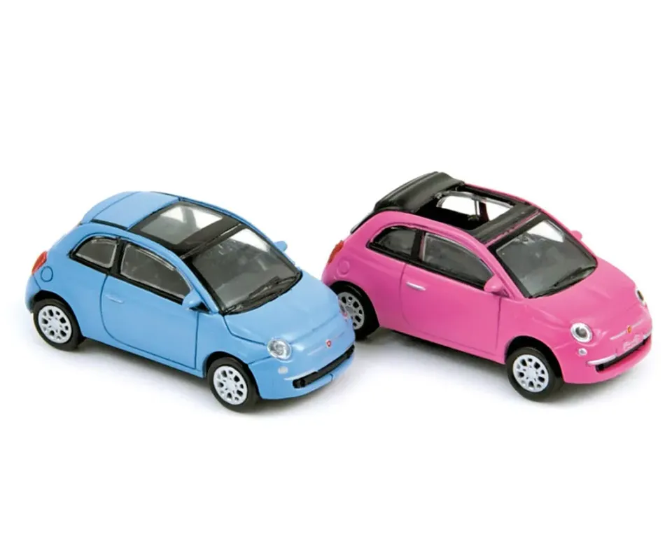 Norev Fiat 500 Twinair coffret 4 miniatures 1/87 2010