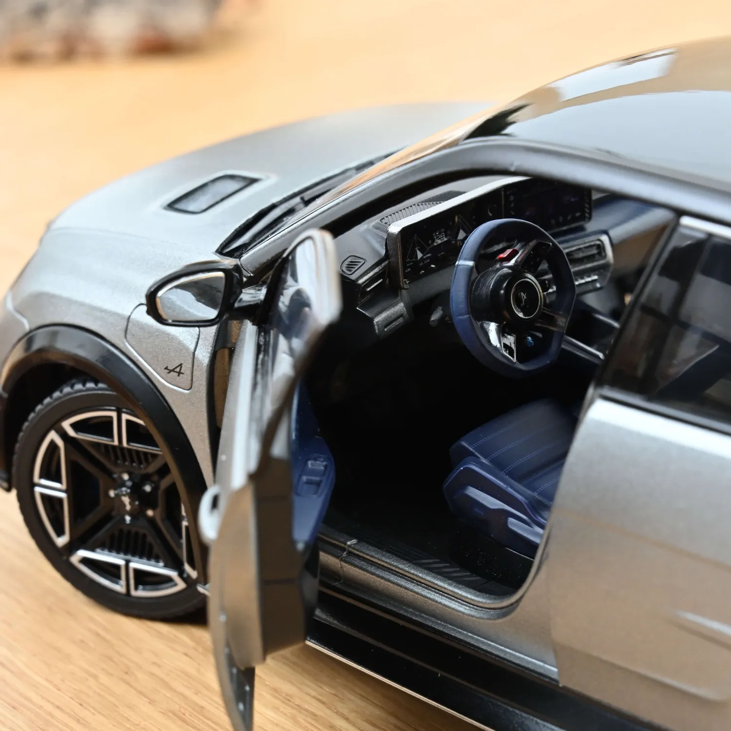 Norev Alpine A290 GT 2025 voiture miniature 1/18 gris tornade mat