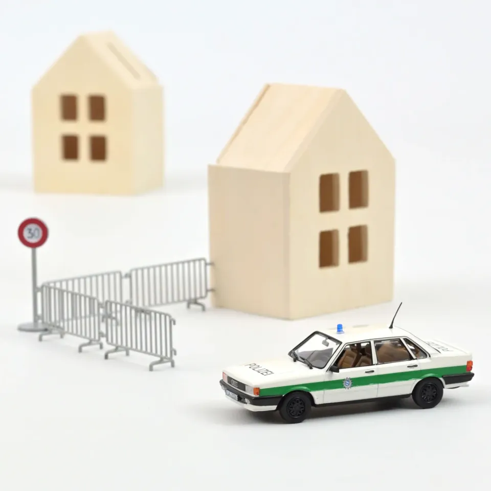 Norev Audi 80 Police Niederkaltenkirchen miniature 1/43 Eberhofer