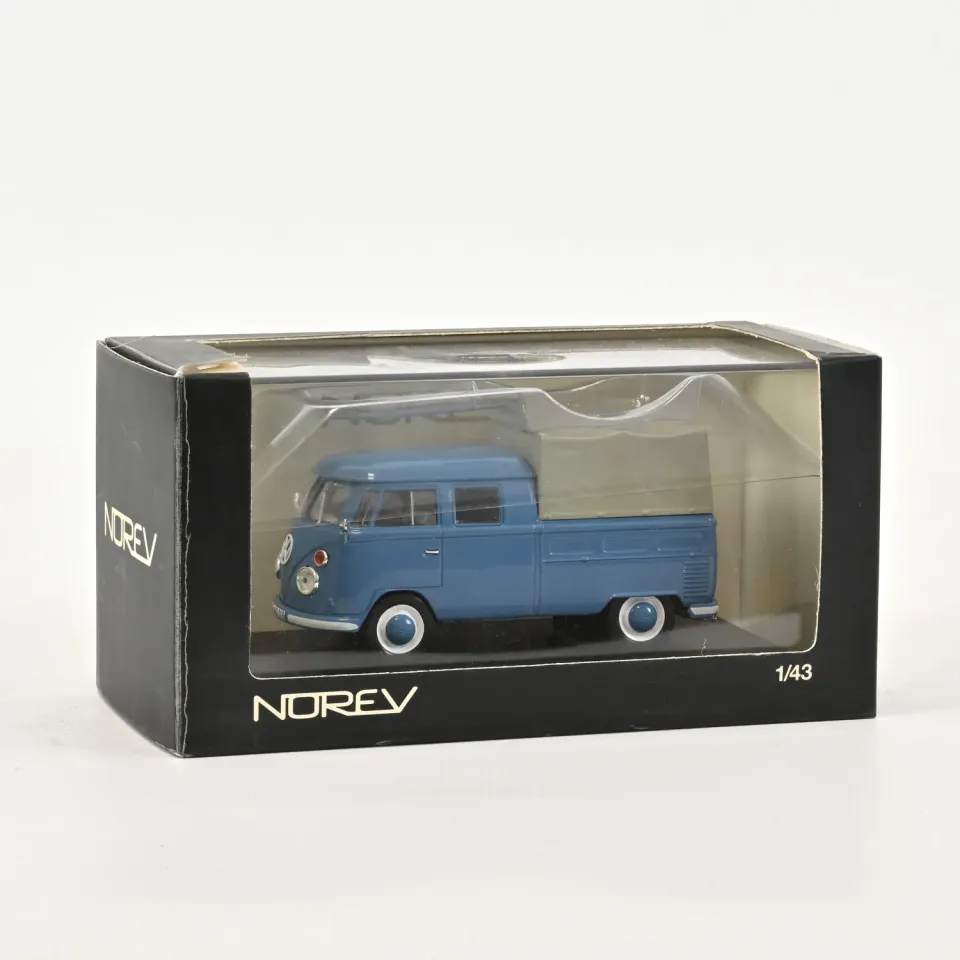 Norev VW Transporter T1 Doka 1963 miniature 1/43 bleu