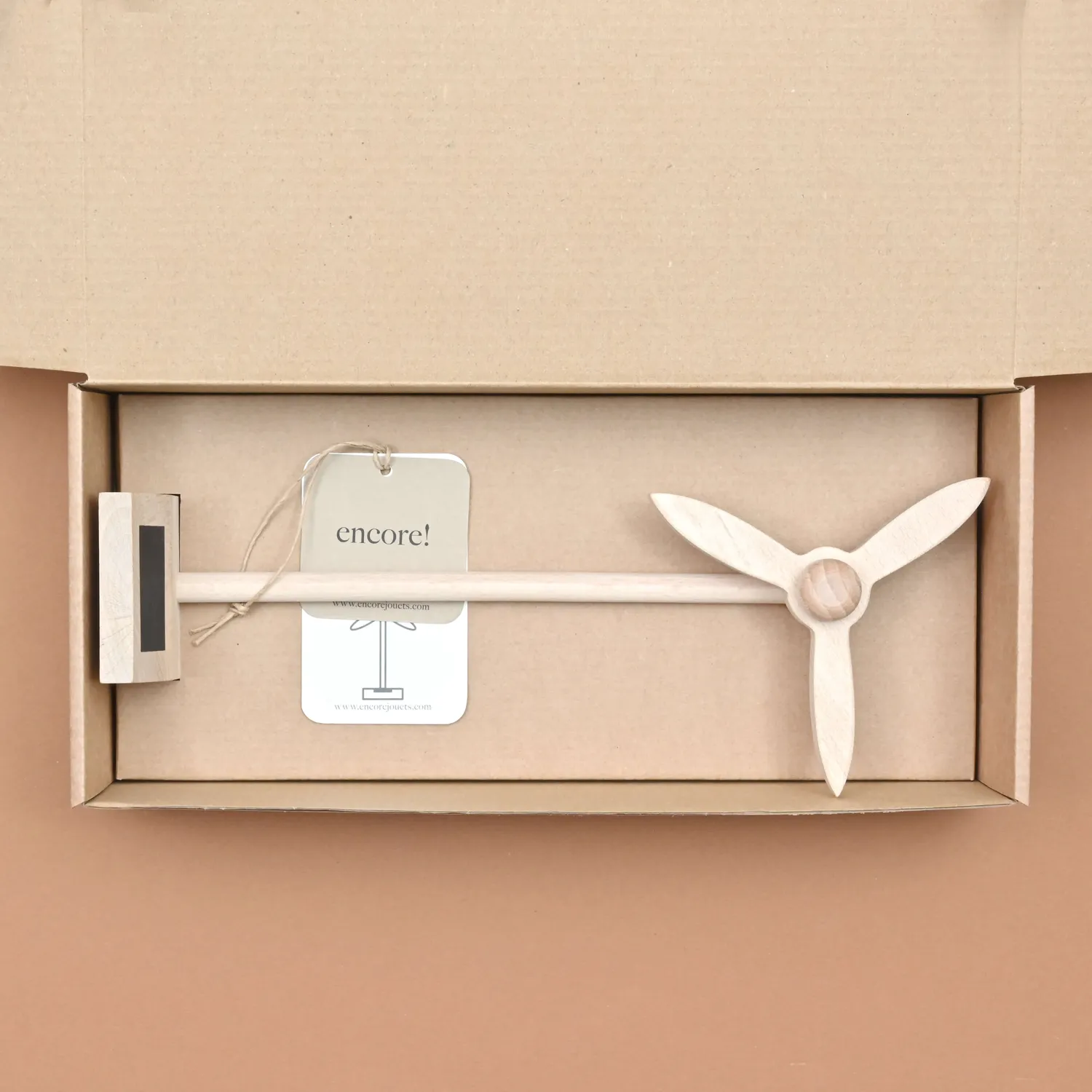 Norev L'éolienne jouet en bois 29,5 cm
