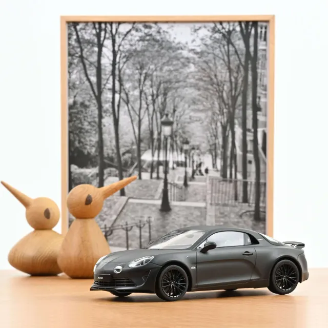 Norev Alpine A110 S Kit Aéro 2025 voiture miniature Noir Mat 1/18