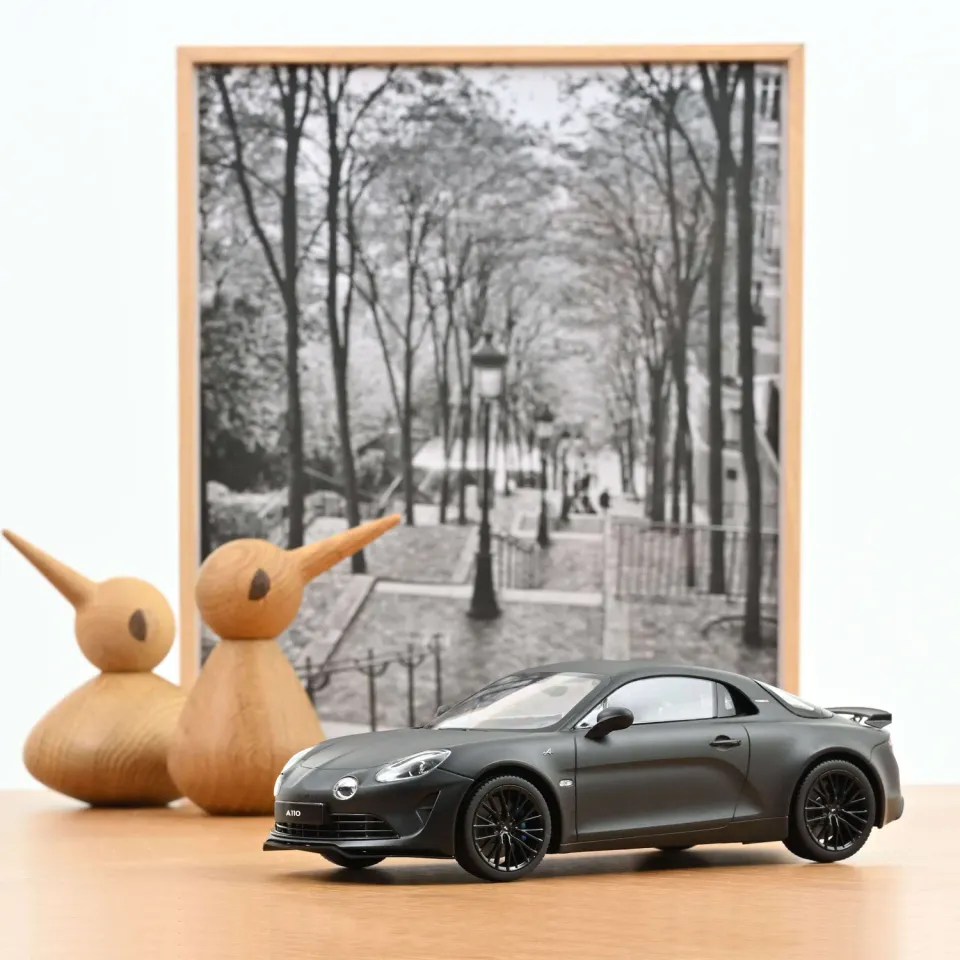 Norev Alpine A110 S Kit Aéro 2025 voiture miniature Noir Mat 1/18