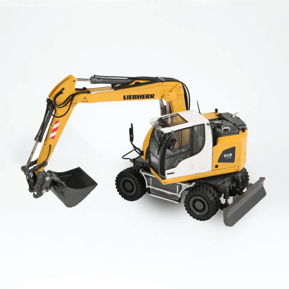 NZG Liebherr A918 Compact pelle miniature 1:50 métal