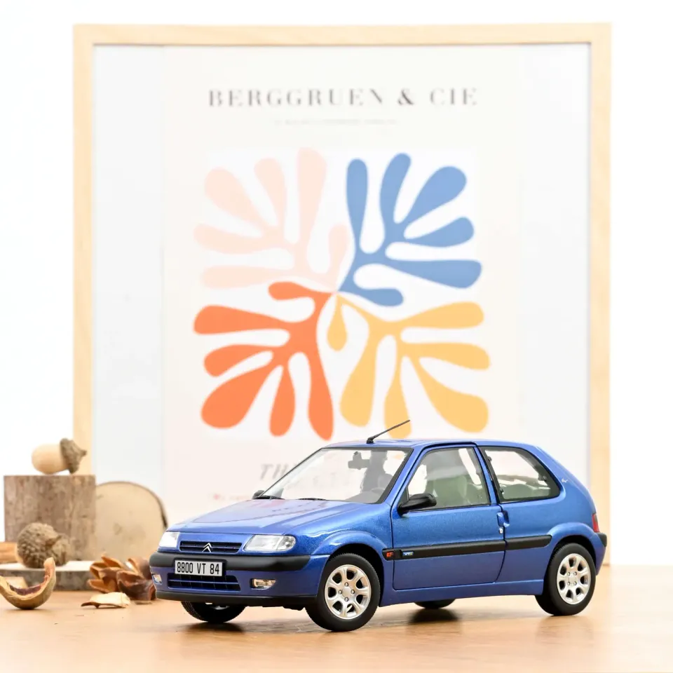 Norev Citroën Saxo VTS 1996 voiture miniature 1/18 bleu