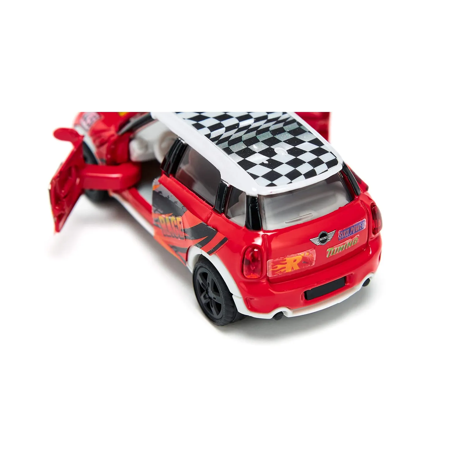 Siku 6504 MINI Countryman Race kit miniature rouge stickers
